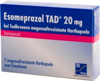 TAD Pharma GmbH Esomeprazol TAD 20 mg bei Sodbrennen msr.Hartkaps. 7 St 10963372_DBA