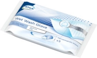 Essity Germany GmbH Tena WET Wash Glove parf&uuml;mfrei 15x23 cm blau 5 St 10255847_DBA