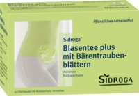 Uriach Germany GmbH Sidroga Blasentee plus mit B&auml;rentraubenbl&auml;ttern 20X2.0 g