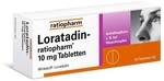 ratiopharm GmbH LORATADIN-ratiopharm 10 mg Tabletten 20 St 00142740_DBA