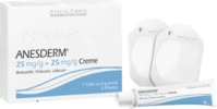 Pierre Fabre Dermo-Kosmetik GmbH Anesderm 25 mg/g + 25 mg/g Creme + 2 Pflaster 5 g
