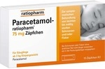 ratiopharm GmbH PARACETAMOL-ratiopharm 75 mg Z&auml;pfchen 10 St 09263913_DBA