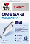 Queisser Pharma GmbH & Co. KG Doppelherz Omega-3 Konzentrat system Kapseln 30 St