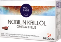 Medicom Pharma GmbH Nobilin Krill&ouml;l Omega-3 Plus Kapseln 60 St 06404543_DBA