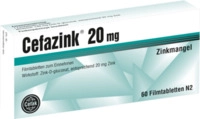Cefak KG Cefazink 20 mg Filmtabletten 60 St 10549299_DBA