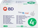 CrospMedical GmbH BD Thin Wall Pen-Nadeln 0,23 32 Gx4 mm 100 St 19156420_DBA