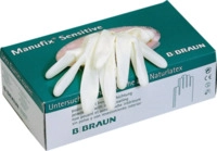 B. Braun Melsungen AG Manufix sensitive Unters.Handschuhe pf mittel 100 St