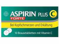 BAYER VITAL GMBH Aspirin plus C forte 800 mg/480 mg Brausetabletten 10 St