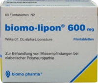 biomo pharma GmbH BIOMO-lipon 600 mg Filmtabletten 60 St 06897592_DBA