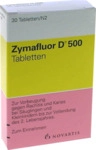 Cooper Consumer Health Deutschland GmbH Zymafluor D 500 Tabletten 30 St 03665065_DBA