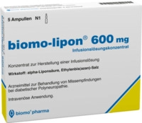 biomo pharma GmbH BIOMO-lipon 600 mg Ampullen 5 St 06897617_DBA