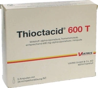 Viatris Healthcare GmbH Thioctacid 600 T Injektionsl&ouml;sung 5X24 ml 04773259_DBA