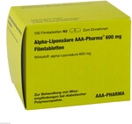 AAA-Pharma GmbH Alpha Lipons&auml;ure Aaa- Pharma 600 mg Filmtabletten 100 St