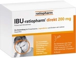 ratiopharm GmbH Ibu-Ratiopharm direkt 200 mg Pulver zum Einnehmen 20 St 11722469_DBA