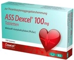 Dexcel Pharma GmbH ASS Dexcel 100 mg Tabletten 100 St 09064651_DBA
