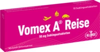 Klinge Pharma GmbH Vomex A Reise 50 mg Sublingualtabletten 10 St 12557966_DBA