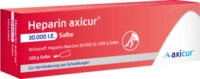 axicorp Pharma GmbH Heparin Axicur 30.000 I.e. Salbe 100 g 14052259_DBA