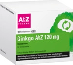 AbZ-Pharma GmbH Ginkgo AbZ 120 mg Filmtabletten 120 St 14164739_DBA