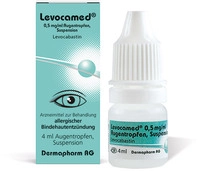 Allergopharma GmbH & Co. KG Levocamed 0,5 mg/ml Augentropfen Suspension 4 ml
