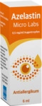 Micro Labs GmbH Azelastin Micro Labs 0,5 mg/ml Augentropfen 6 ml 15561394_DBA