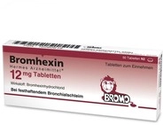 HERMES ARZNEIMITTEL GmbH Bromhexin Hermes Arzneimittel 12 mg Tabletten 50 St