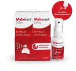 Dr.R.PFLEGER GmbH Mykosert Spray bei Haut- und Fu&szlig;pilz 2X30 ml 15432455_DBA
