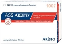Aristo Pharma GmbH ASS Aristo 100 mg magensaftresistente Tabletten 100 St&uuml;ck