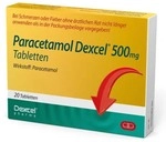 Dexcel Pharma GmbH Paracetamol Dexcel 500 mg Tabletten 20 St 18311203_DBA