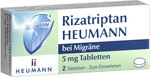 Heumann Pharma GmbH & Co. Generica KG Rizatriptan Heumann bei Migr&auml;ne 5 mg Tabletten