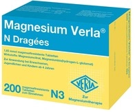 Verla-Pharm Arzneimittel GmbH & Co. KG Magnesium Verla N Dragees 200 St 04911945_DBA