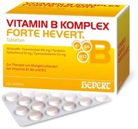 Hevert-Arzneimittel GmbH & Co. KG Vitamin B Komplex forte Hevert Tabletten 200 St