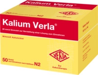 Verla-Pharm Arzneimittel GmbH & Co. KG Kalium Verla Granulat Btl. 50 St 07712873_DBA