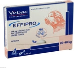 Virbac Tierarzneimittel GmbH Effipro 268 mg Pip.Lsg.z.Auftropf.f.gr.Hunde 4 St
