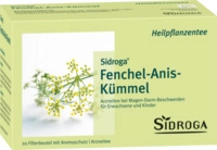 Uriach Germany GmbH Sidroga Fenchel Anis K&uuml;mmel Tee Filterbeutel 20X2.0 g