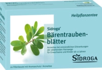 Uriach Germany GmbH Sidroga B&auml;rentraubenbl&auml;ttertee Filterbeutel 20X2.0 g