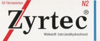 UCB Pharma GmbH Zyrtec 10 mg Filmtabletten 50 St 04394332_DBA