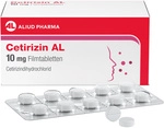 ALIUD PHARMA GmbH Cetirizin AL 10 mg Filmtabletten bei Heuschnupfen 100 St