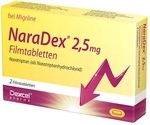 Dexcel Pharma GmbH Naradex 2,5 mg Filmtabletten 2 St&uuml;ck 11311482_DBA