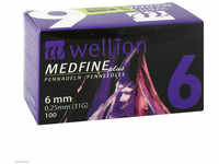 Med Trust GmbH Wellion Medfine plus Pen-Nadeln 6 mm 100 St 07105587_DBA