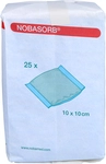 NOBAMED Paul Danz AG Nobasorb Saugkompressen 10x10 cm 25 St 13766933_DBA
