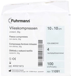 Fuhrmann GmbH Vlieskompressen unsteril 10x10 cm 4lagig 100 St 00962242_DBA