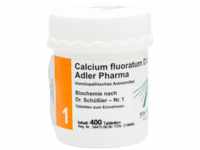 Adler Pharma Produktion und Vertrieb GmbH Biochemie Adler 1 Calcium fluoratum D 12