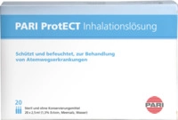 PARI Pharma GmbH Pari ProtECT Inhalationsl&ouml;sung mit Ectoin Ampullen 20X2.5 ml
