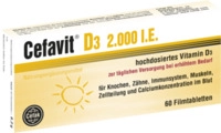 Cefak KG Cefavit D3 2.000 I.e. Filmtabletten 60 St 12490021_DBA