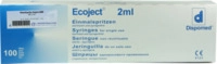 Dr. JUNGHANS Medical GmbH Einmalspritze 2 ml Luer Ecoject 100X2 ml 00013066_DBA