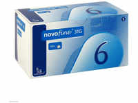 EurimPharm Arzneimittel GmbH Novofine 6 Kanülen 0,25x6 mm 31 G 100 St...