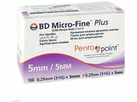 1001 Artikel Medical GmbH BD Micro-Fine+ 5 Pen-Nadeln 0,25x5 mm 110 St...