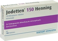 Sanofi-Aventis Deutschland GmbH Jodetten 150 Henning Tabletten 100 St 00890761_DBA
