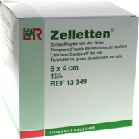Lohmann & Rauscher GmbH & Co. KG Zelletten Tupfer 4x5 cm unsteril Rolle 300 St