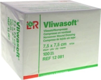 Lohmann & Rauscher GmbH & Co. KG Vliwasoft Vlieskompressen unsteril 7,5x7,5 cm 4l.